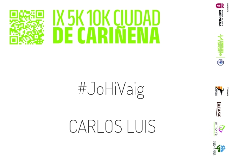 #ImGoing - CARLOS LUIS (IX 5K 10K CIUDAD DE CARIÑENA 2024)