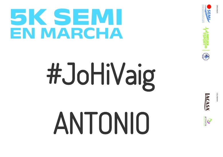 #ImGoing - ANTONIO (5K SEMI EN MARCHA 2023)