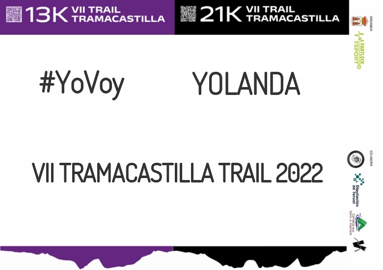 #YoVoy - YOLANDA (VII TRAMACASTILLA TRAIL 2022)