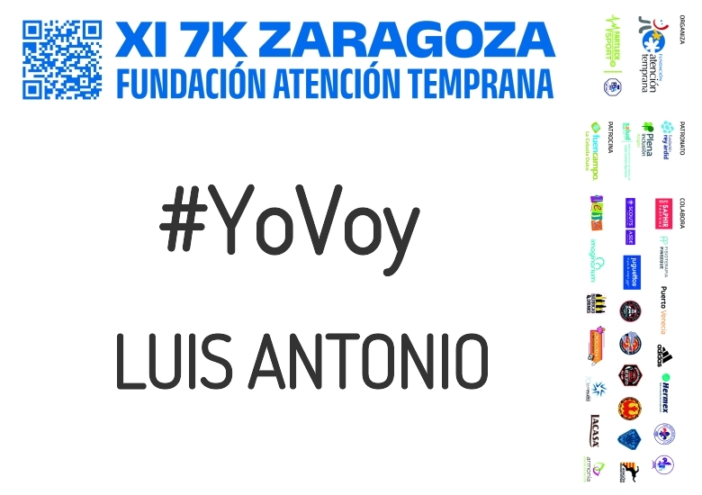 #YoVoy - LUIS ANTONIO (XI 7K FUNDACIÓN ATENCIÓN TEMPRANA)