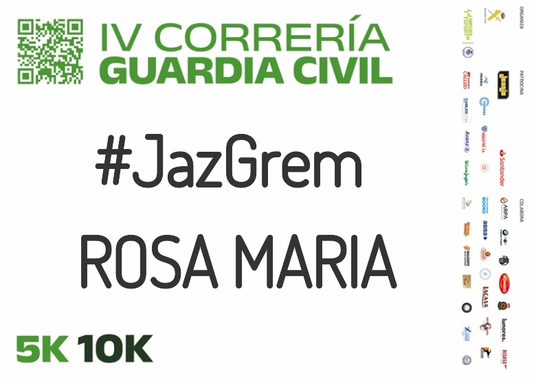 #Ni banoa - ROSA MARIA (IV CORRERÍA GUARDIA CIVIL ZARAGOZA 2023)