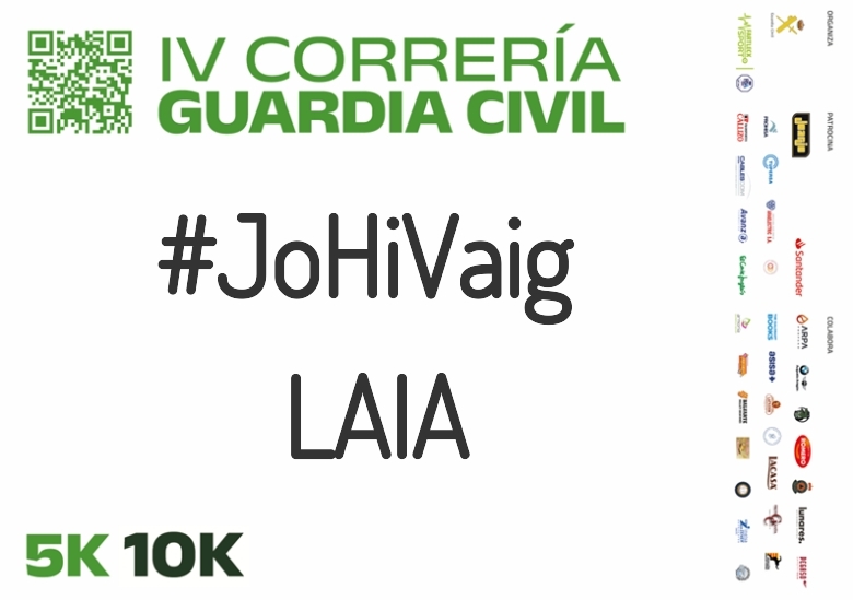 #YoVoy - LAIA (IV CORRERÍA GUARDIA CIVIL ZARAGOZA 2023)