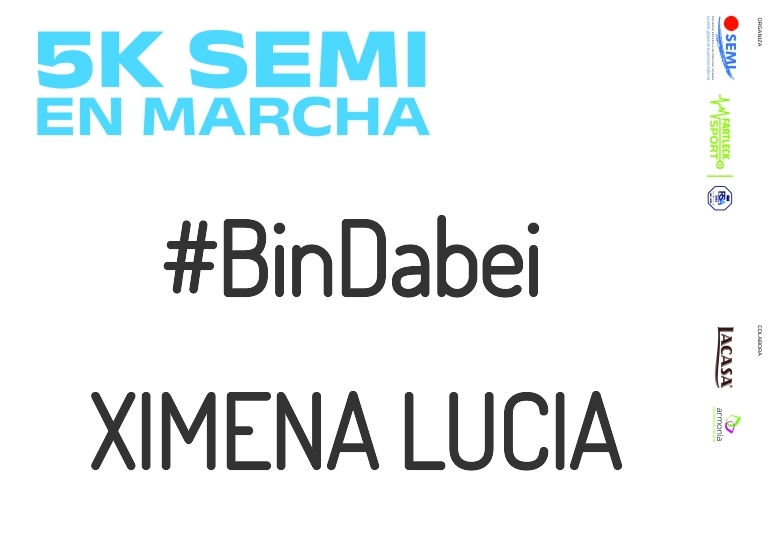 #YoVoy - XIMENA LUCIA (5K SEMI EN MARCHA 2023)