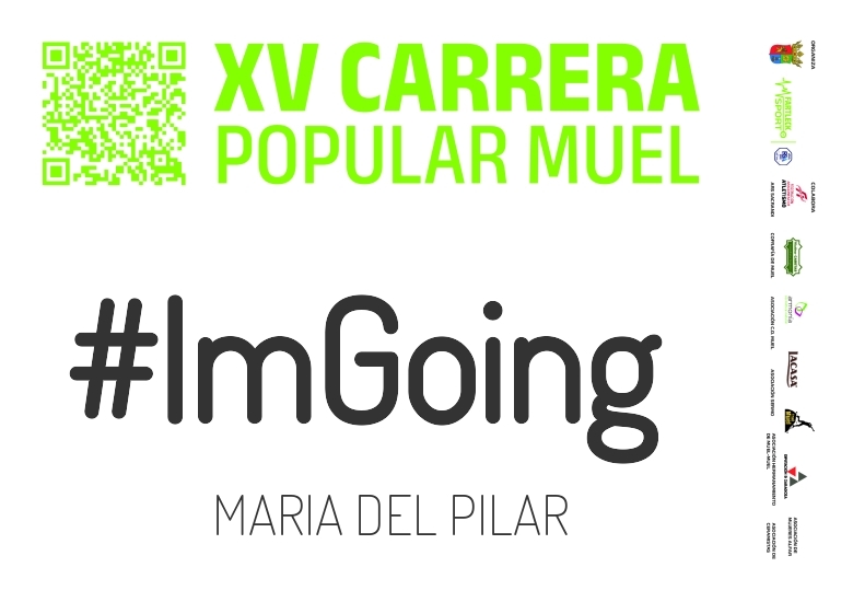 #YoVoy - MARIA DEL PILAR (XV CARRERA POPULAR MUEL 2025)