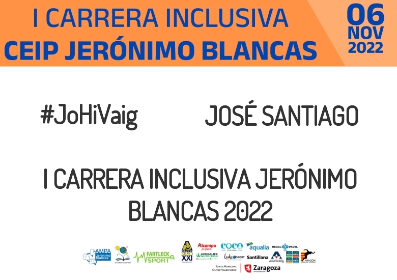 #JazGrem - JOSÉ SANTIAGO (I CARRERA INCLUSIVA JERÓNIMO BLANCAS 2022)