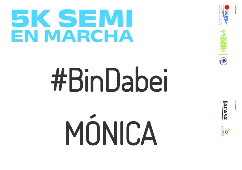 #YoVoy - MÓNICA (5K SEMI EN MARCHA 2023)