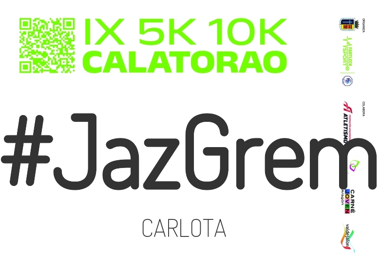 #YoVoy - CARLOTA (IX 5K 10K CALATORAO 2025)