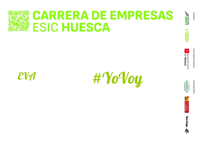 #YoVoy - EVA (I CARRERA EMPRESAS ESIC HUESCA 2024)