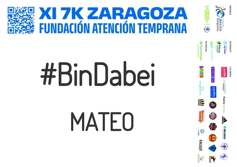 #Ni banoa - MATEO (XI 7K FUNDACIÓN ATENCIÓN TEMPRANA)