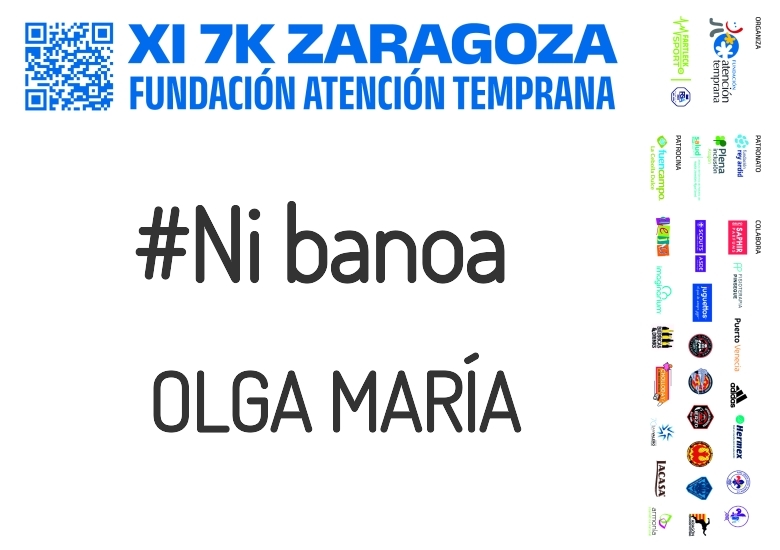#YoVoy - OLGA MARÍA (XI 7K FUNDACIÓN ATENCIÓN TEMPRANA)