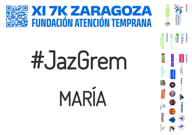 #YoVoy - MARÍA (XI 7K FUNDACIÓN ATENCIÓN TEMPRANA)