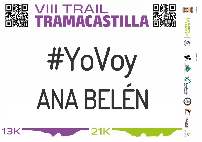#YoVoy - ANA BELÉN (VIII TRAMACASTILLA TRAIL DESAFÍO BARRANCO HONDO 2023)