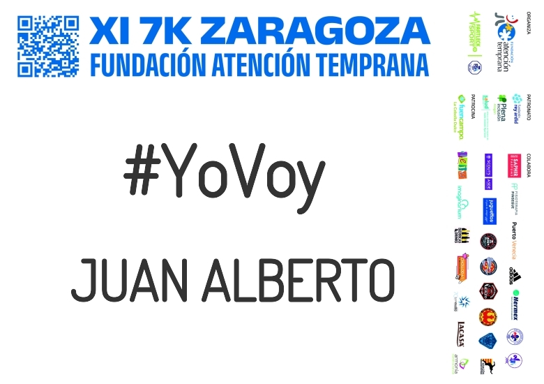 #YoVoy - JUAN ALBERTO (XI 7K FUNDACIÓN ATENCIÓN TEMPRANA)