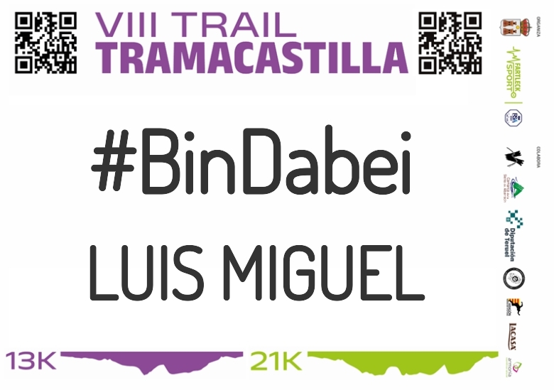 #YoVoy - LUIS MIGUEL (VIII TRAMACASTILLA TRAIL DESAFÍO BARRANCO HONDO 2023)