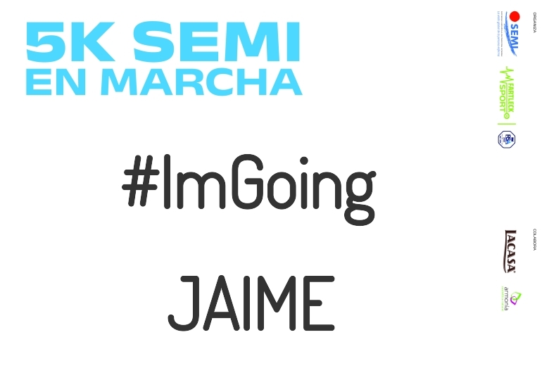 #YoVoy - JAIME (5K SEMI EN MARCHA 2023)