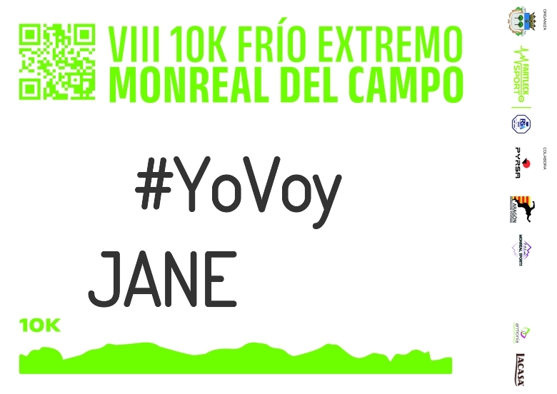 #YoVoy - JANE (VIII 10K Y IV 5K FRÍO EXTREMO MONREAL DEL CAMPO 2024)