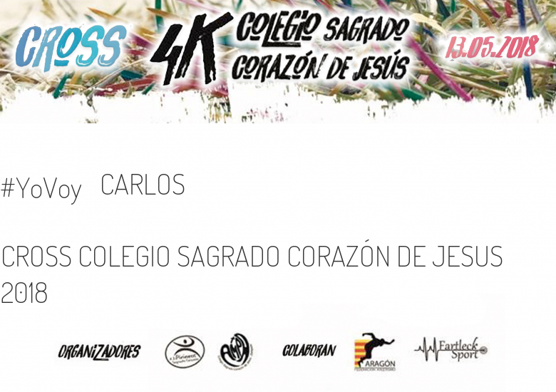 #ImGoing - CARLOS (CROSS COLEGIO SAGRADO CORAZÓN DE JESUS 2018)