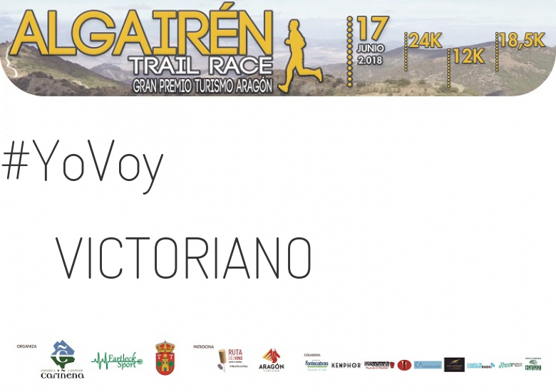 #JoHiVaig - VICTORIANO (ALGAIREN TRAIL RACE  2018 )