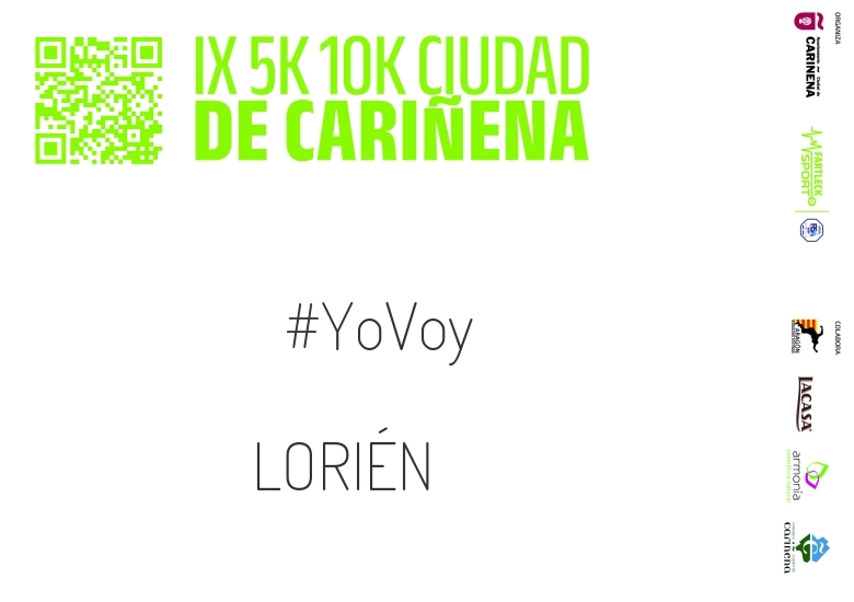 #EuVou - LORIÉN (IX 5K 10K CIUDAD DE CARIÑENA 2024)