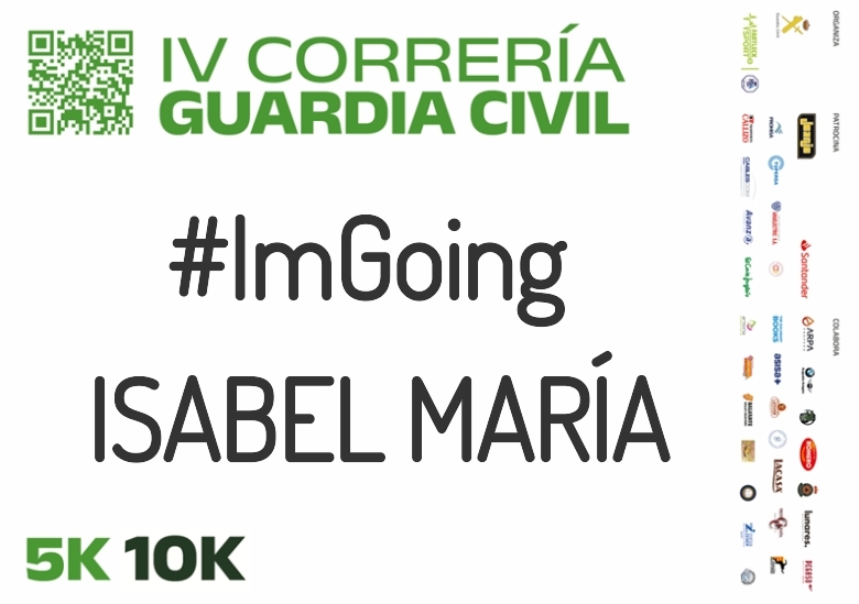 #EuVou - ISABEL MARÍA (IV CORRERÍA GUARDIA CIVIL ZARAGOZA 2023)