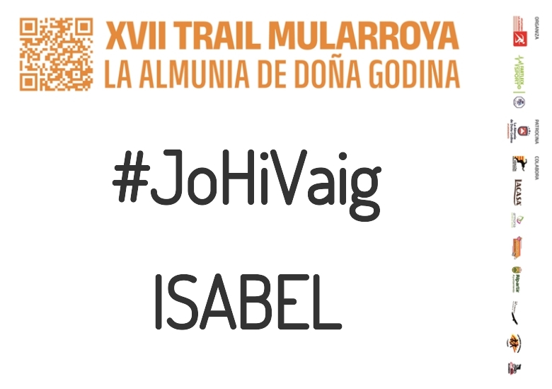 #YoVoy - ISABEL (XVII TRAIL MULARROYA 2023)