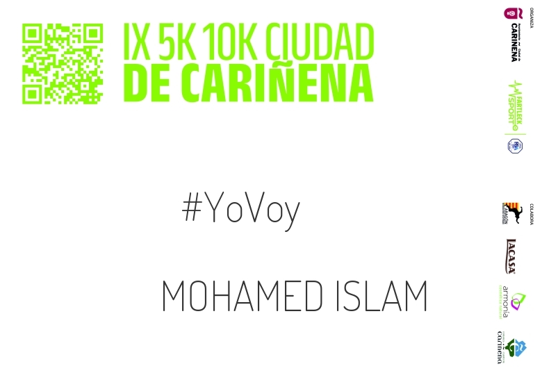 #YoVoy - MOHAMED ISLAM (IX 5K 10K CIUDAD DE CARIÑENA 2024)