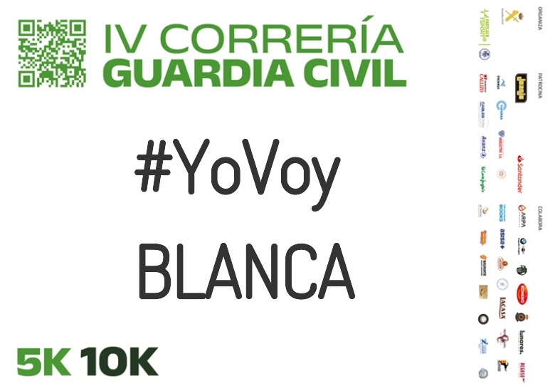 #YoVoy - BLANCA (IV CORRERÍA GUARDIA CIVIL ZARAGOZA 2023)