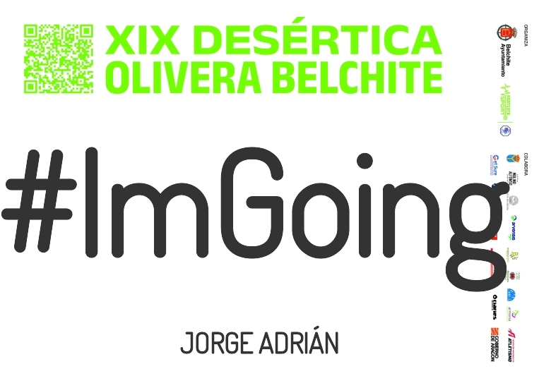#YoVoy - JORGE ADRIÁN (XIX DESÉRTICA OLIVERA BELCHITE 2025)