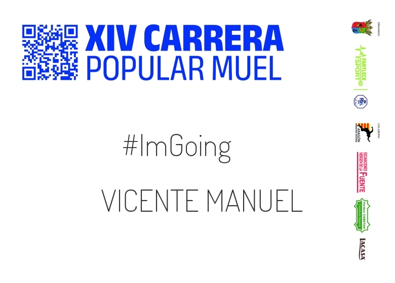 #YoVoy - VICENTE MANUEL (XIV CARRERA POPULAR MUEL 2024)