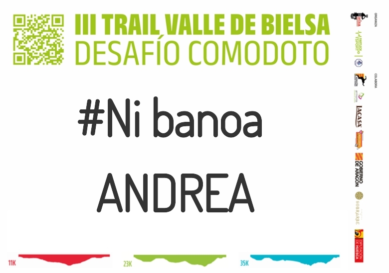 #YoVoy - ANDREA (III TRAIL VALLE DE BIELSA. DESAFÍO COMODOTO 2023)