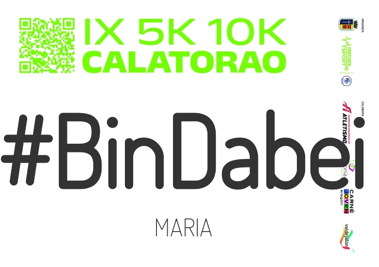 #YoVoy - MARIA (IX 5K 10K CALATORAO 2025)