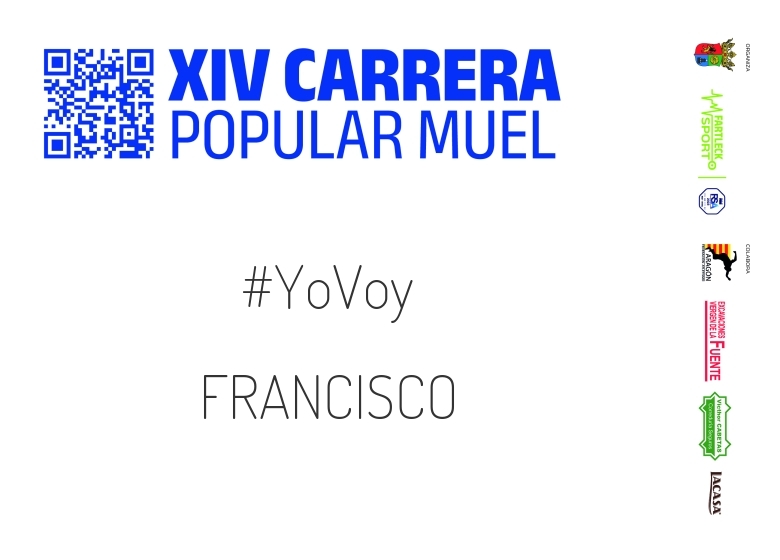 #YoVoy - FRANCISCO (XIV CARRERA POPULAR MUEL 2024)