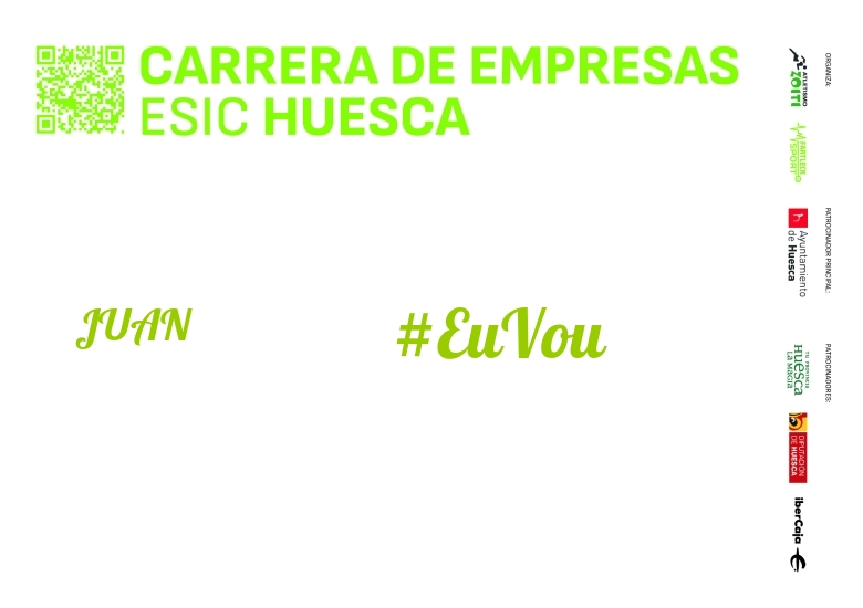 #YoVoy - JUAN (I CARRERA EMPRESAS ESIC HUESCA 2024)