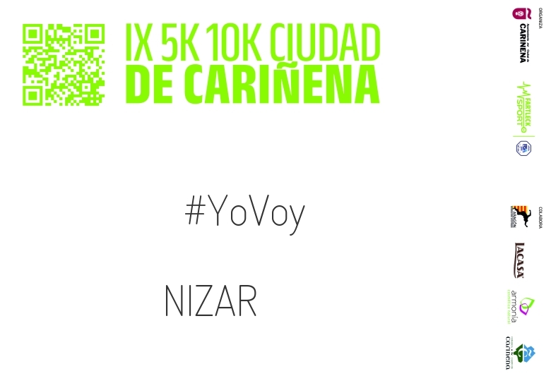 #ImGoing - NIZAR (IX 5K 10K CIUDAD DE CARIÑENA 2024)