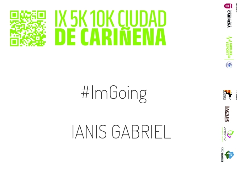 #YoVoy - IANIS GABRIEL (IX 5K 10K CIUDAD DE CARIÑENA 2024)