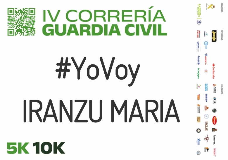 #YoVoy - IRANZU MARIA (IV CORRERÍA GUARDIA CIVIL ZARAGOZA 2023)