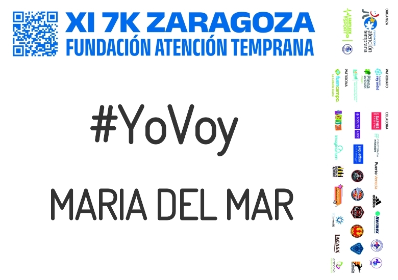 #YoVoy - MARIA DEL MAR (XI 7K FUNDACIÓN ATENCIÓN TEMPRANA)