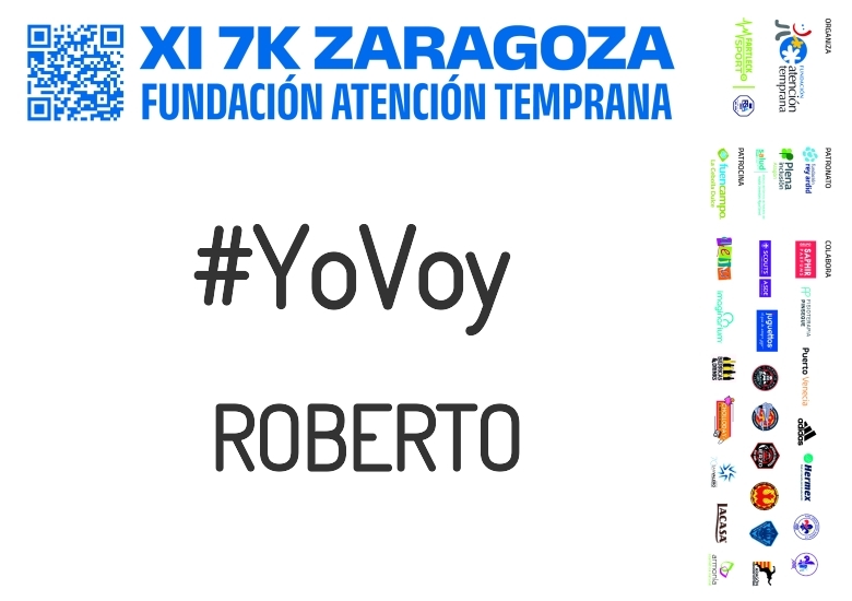 #YoVoy - ROBERTO (XI 7K FUNDACIÓN ATENCIÓN TEMPRANA)