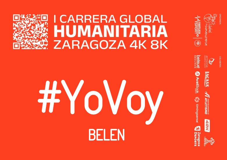 #YoVoy - BELEN (I CARRERA GLOBAL HUMANITARIA 4K 8K 2025)