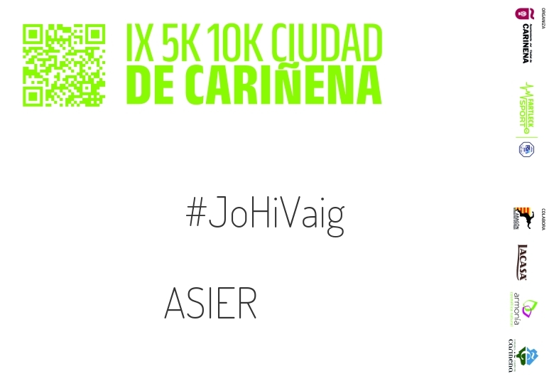 #YoVoy - ASIER (IX 5K 10K CIUDAD DE CARIÑENA 2024)