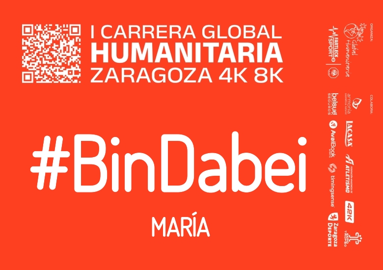 #YoVoy - MARÍA (I CARRERA GLOBAL HUMANITARIA 4K 8K 2025)