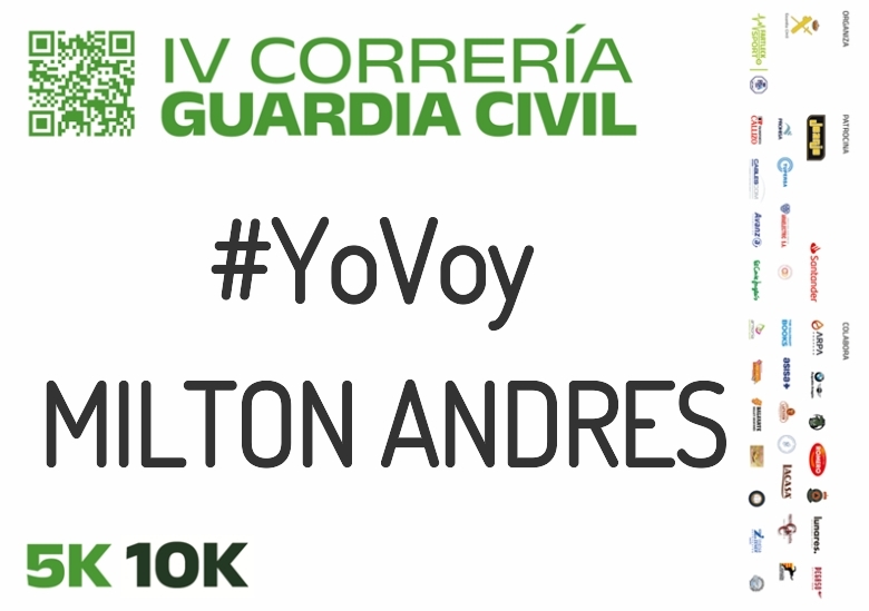 #YoVoy - MILTON ANDRES (IV CORRERÍA GUARDIA CIVIL ZARAGOZA 2023)
