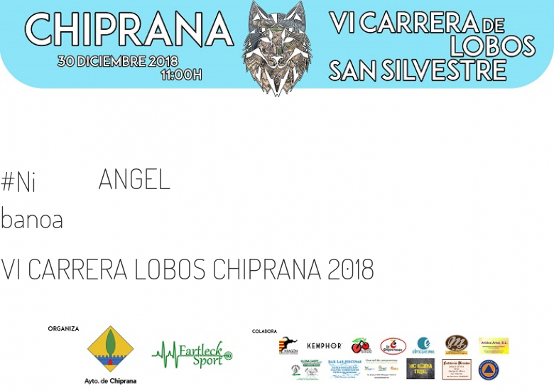 #YoVoy - ANGEL (VI CARRERA LOBOS CHIPRANA 2018)