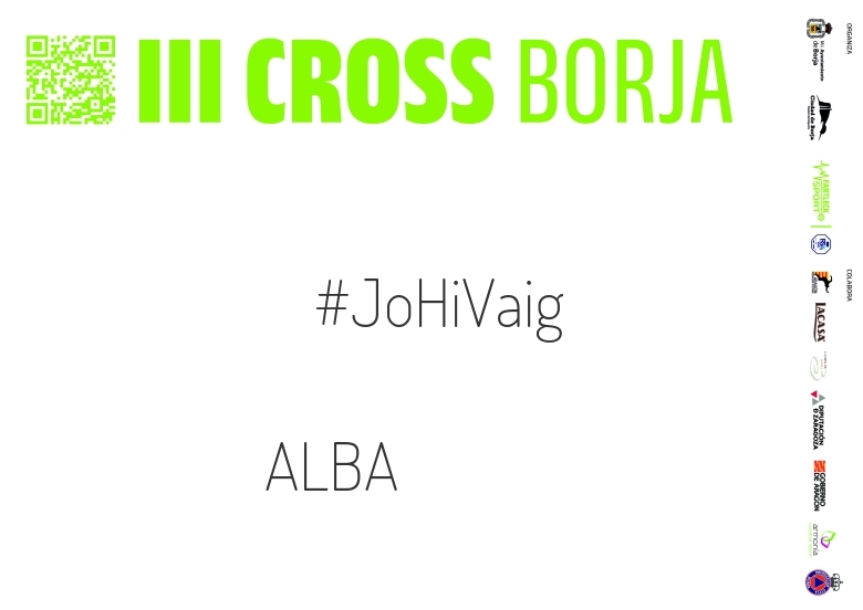 #ImGoing - ALBA (III CROSS DE BORJA 2024)