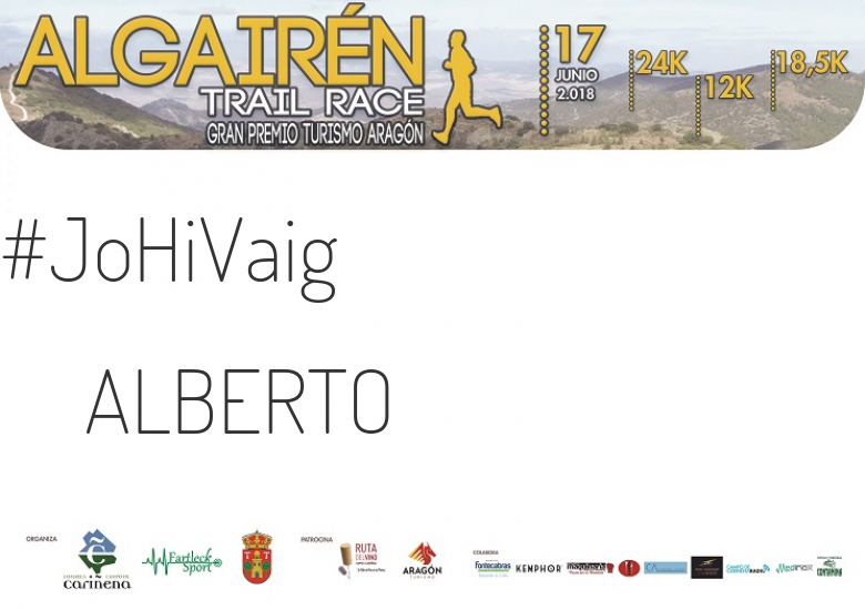 #ImGoing - ALBERTO (ALGAIREN TRAIL RACE  2018 )