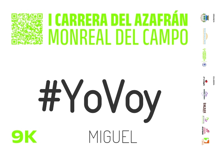 #ImGoing - MIGUEL (CARRERA DEL AZAFRAN MONREAL DEL CAMPO 2024)