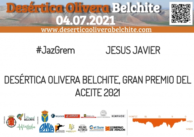 #YoVoy - JESUS JAVIER (DESÉRTICA OLIVERA BELCHITE, GRAN PREMIO DEL ACEITE 2021)