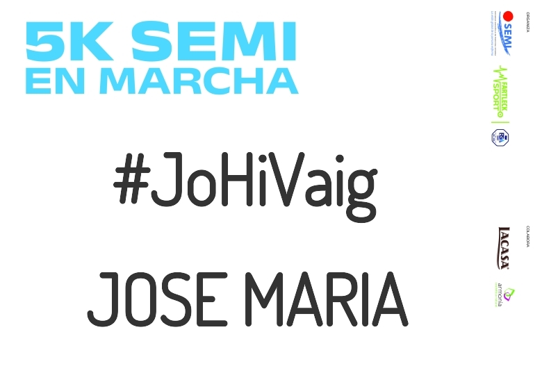#ImGoing - JOSE MARIA (5K SEMI EN MARCHA 2023)