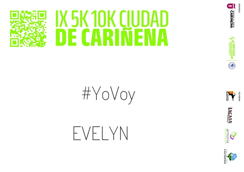 #ImGoing - EVELYN (IX 5K 10K CIUDAD DE CARIÑENA 2024)