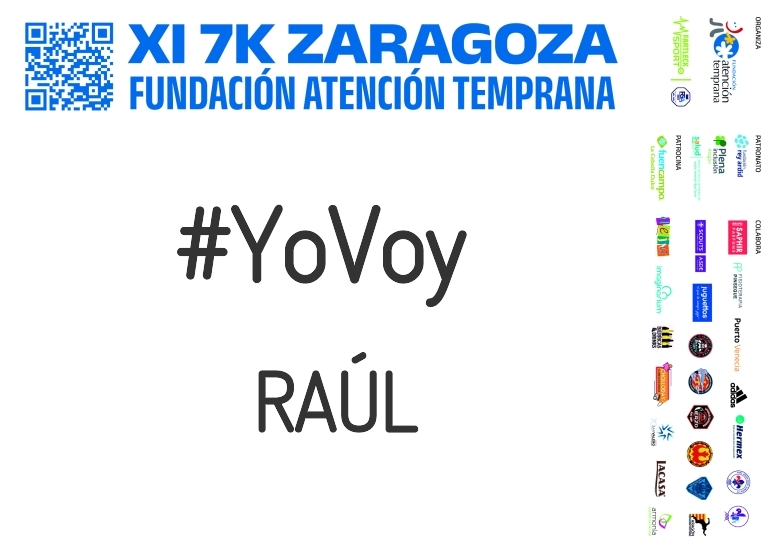 #YoVoy - RAÚL (XI 7K FUNDACIÓN ATENCIÓN TEMPRANA)